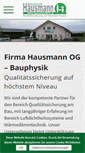 Mobile Screenshot of hausmann3072.at